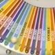 A closeup shot of The Big Spin’s lucrative wheel, with a ball instead of a clapper